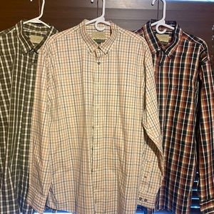 Cabela’s new lot of shirts all 3